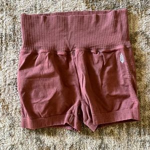 Free People, Good Karma Running Shorts, nutmeg, medium size
